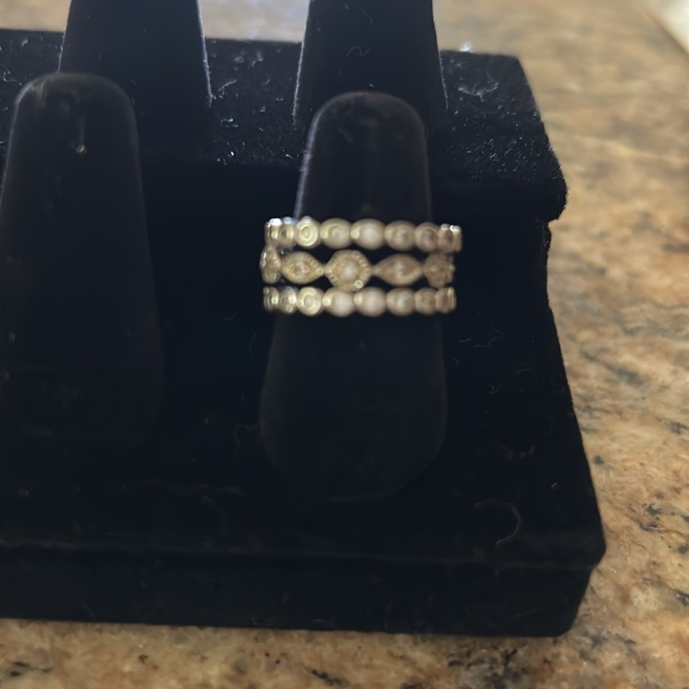 Ross Simmons Stackable Elegant Silver Women's Ring - image 1